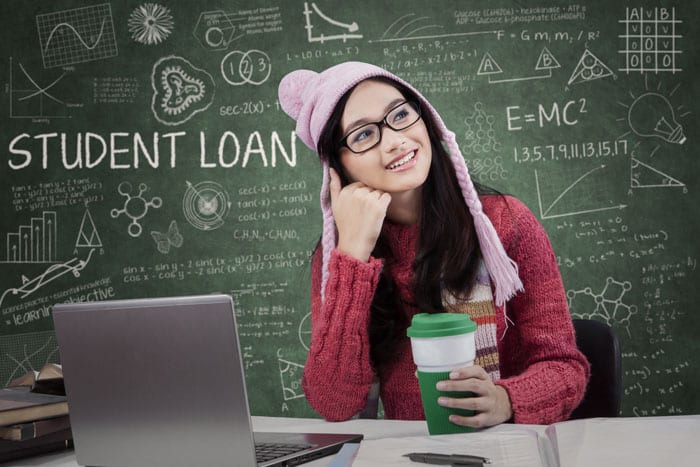 Student loans and credit cards are two kinds of loans that most often have